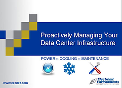 proactively manage your data center infrastructure