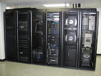 in-row cooling system in data center
